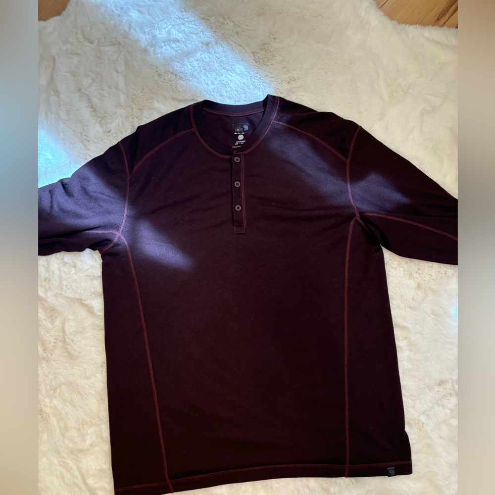 XL maroon long sleeve